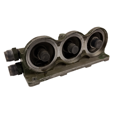 Oljefilter hållare motor